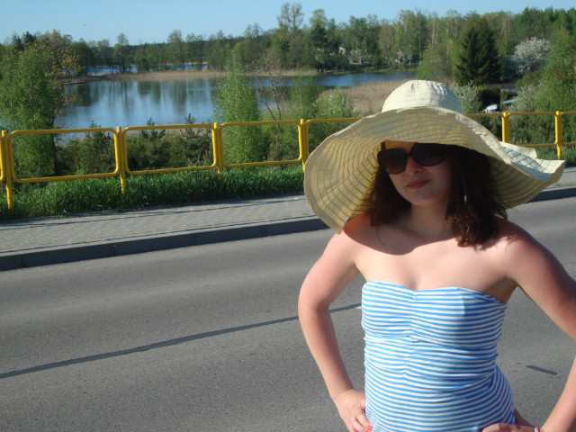 w kapelutku ;d