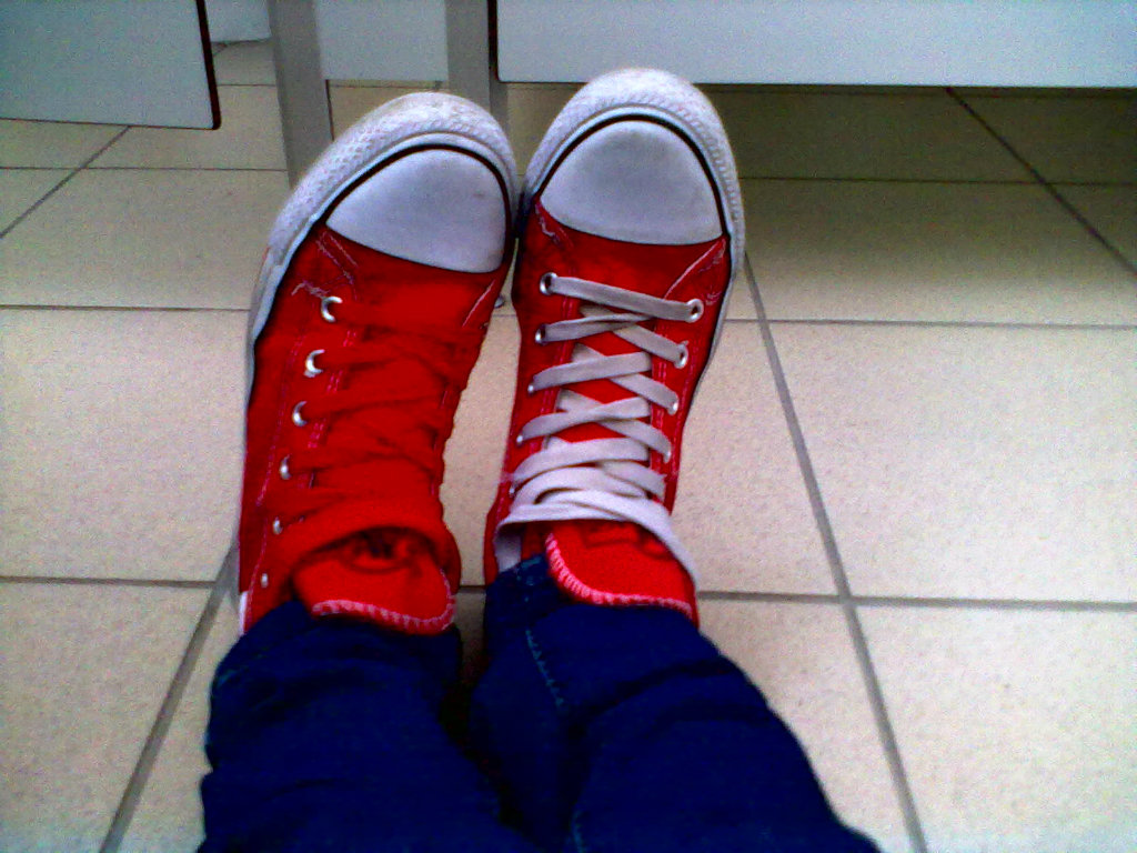 My sneaks : *  Red : * I