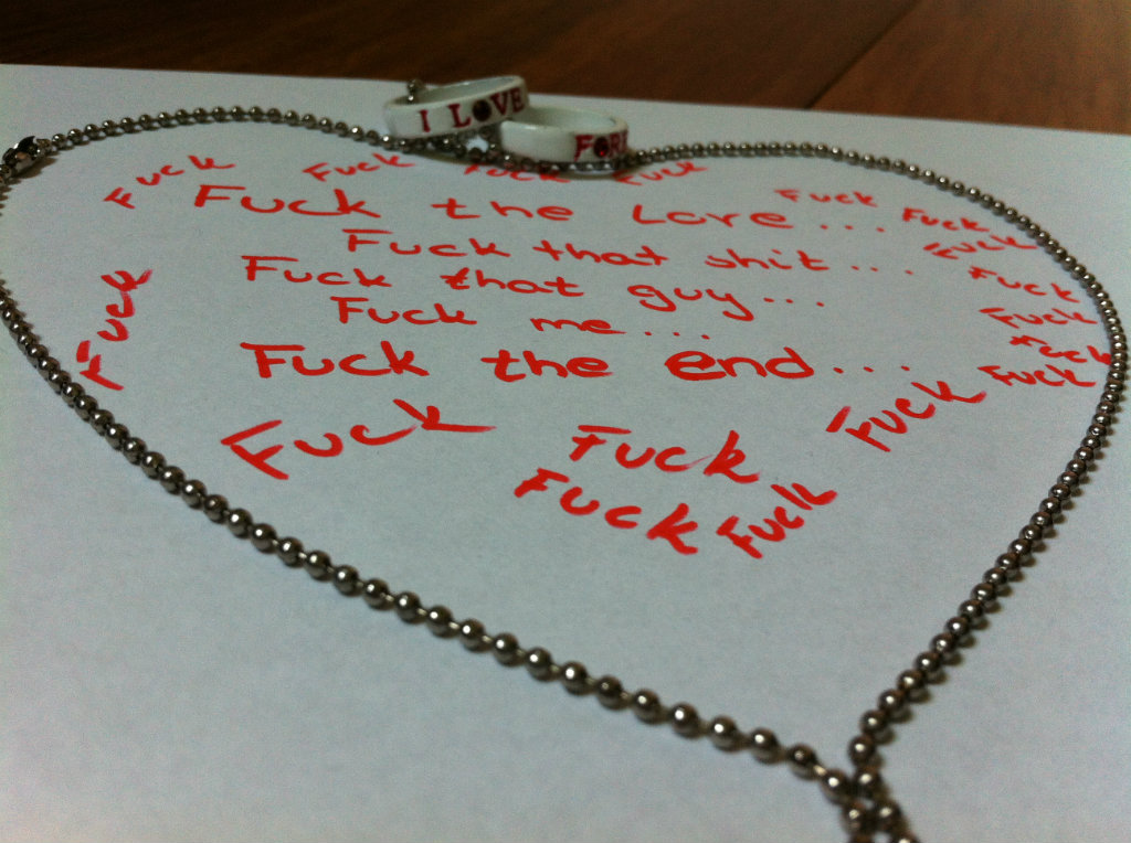 Say you love me;p