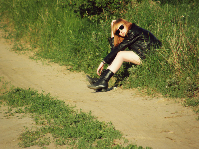 away from everybody.
