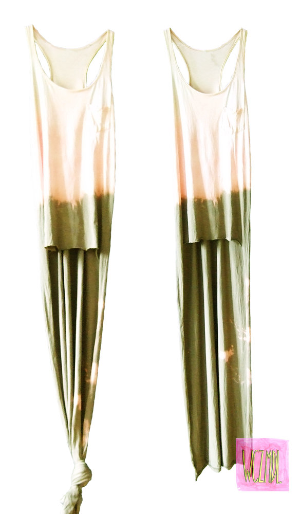 Sukienka ombre.