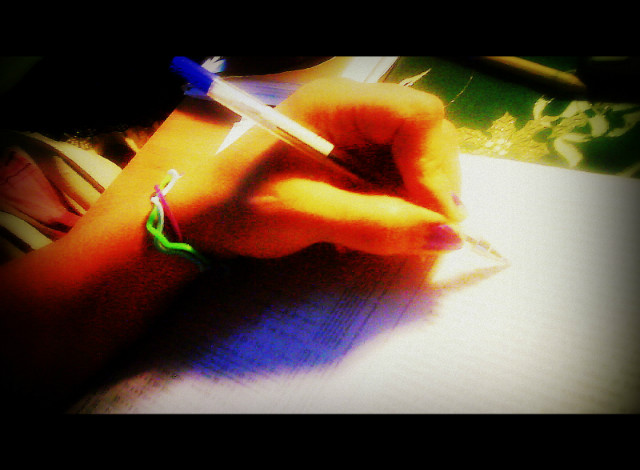 My hand