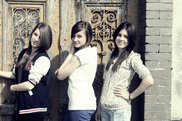 Luiza, Ola i Iza.