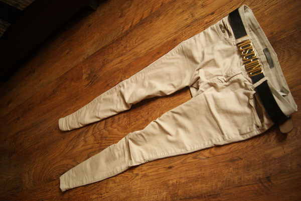 spodnie zara/nude