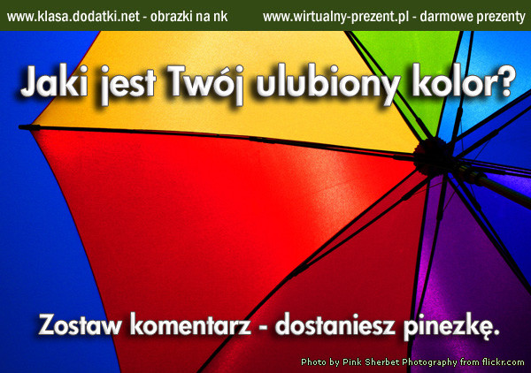 Jaki jest twj ulubiony kolor?