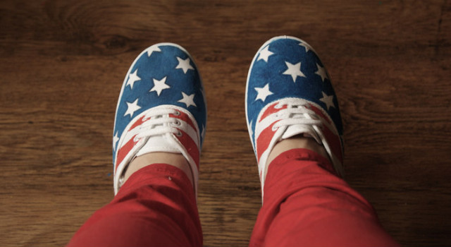 trampki flaga usa