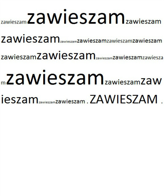 zawieszam . xd