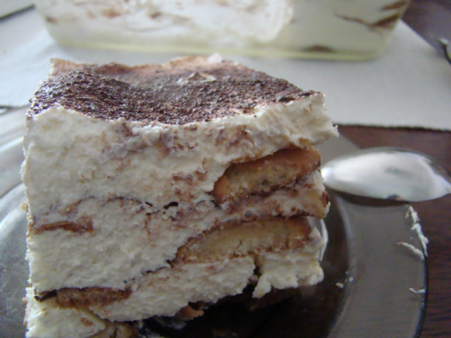 Sernik tiramisu