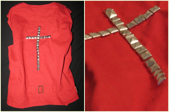 kamizelka diy krzy 