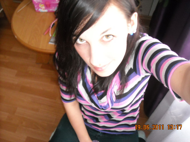 ;P