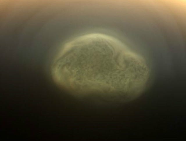 South Polar Vortex Discovered 