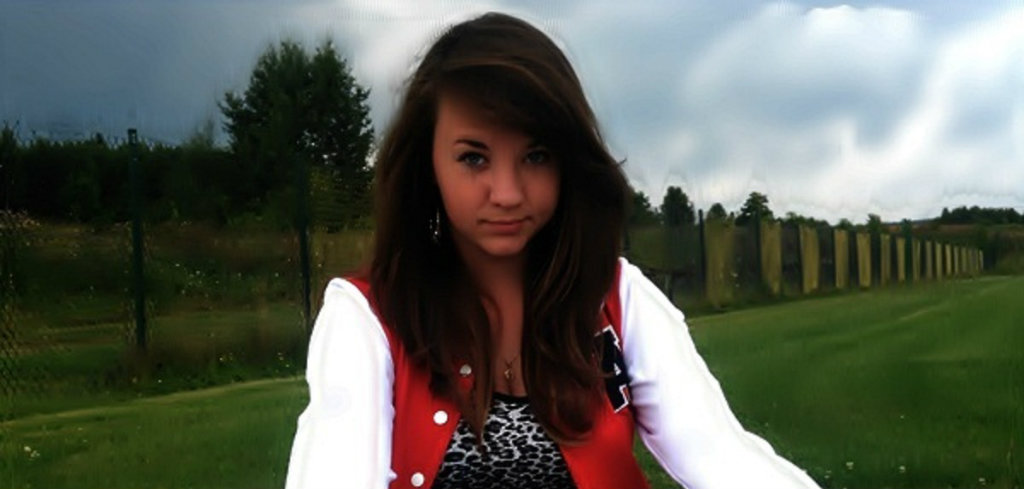 krzywizna twarzowa . :O