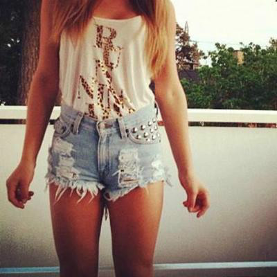shorts on!