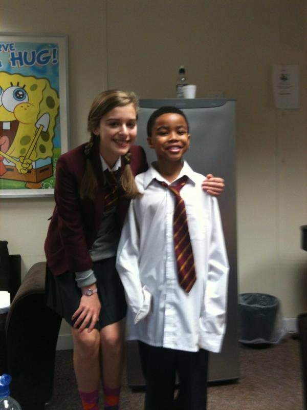 Frances Encell i ' mini Alfie '.