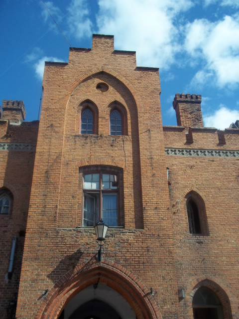 Wejcie zamkowe w Gniew