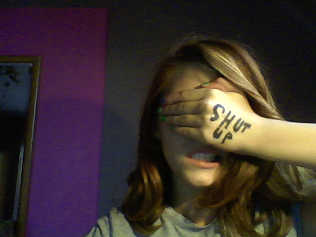 shut up.!