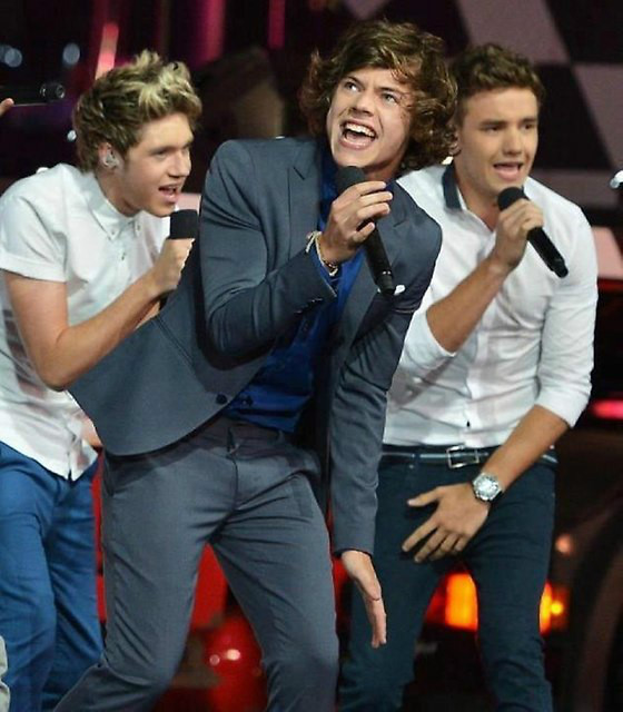 Niall, Harry i Liam . 