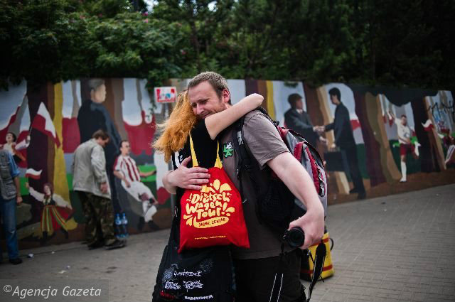 Free hugs.