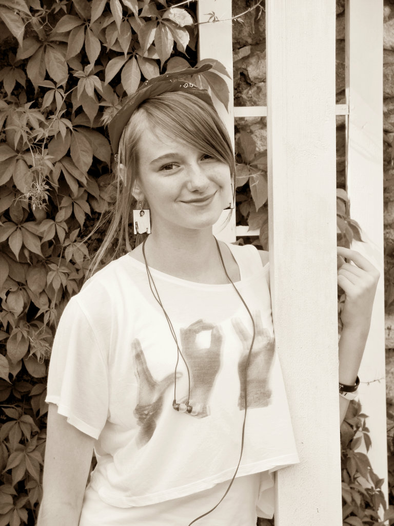 Sepia, bo moge.