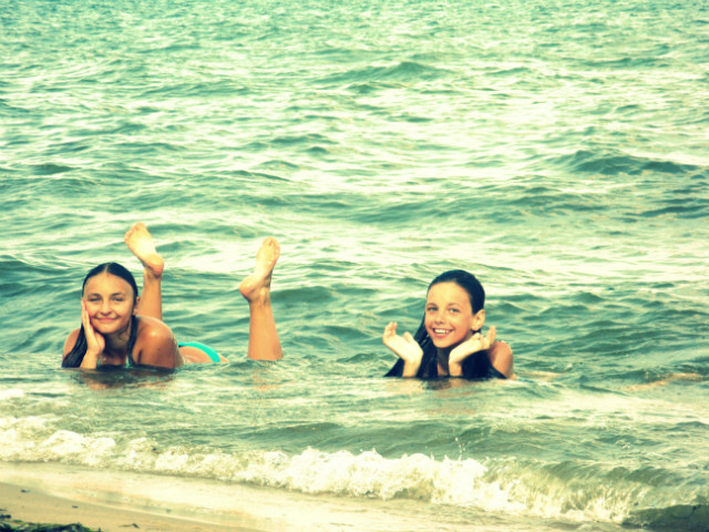Takie tam nad morzem ;*