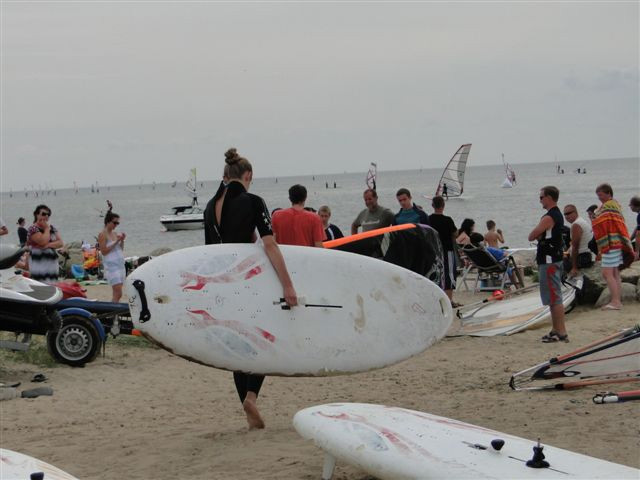 Windsurfing.