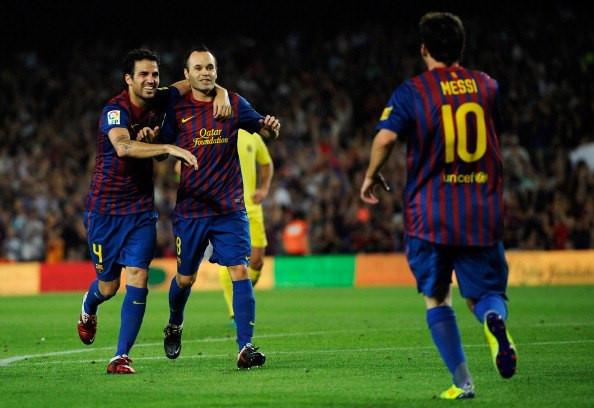 Cesc,Andres,Leo.