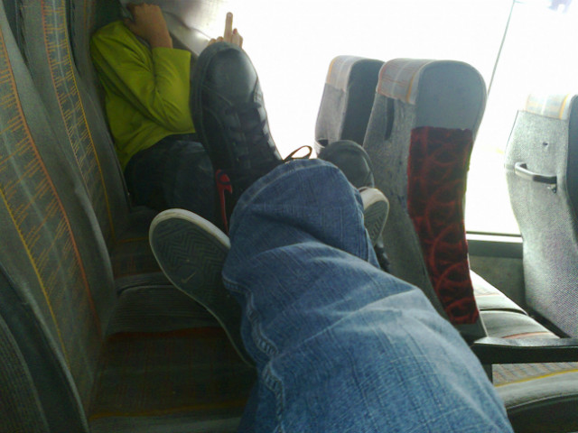 Imprezka w busie :D