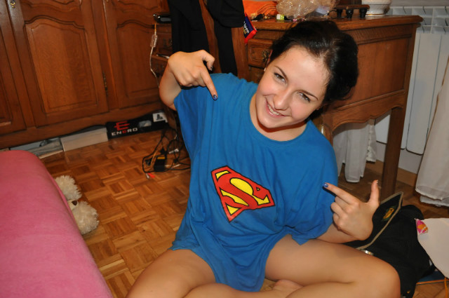 Yes, she`s a Supergirl...