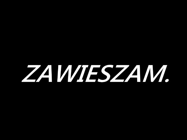 ZAWIESZAM.