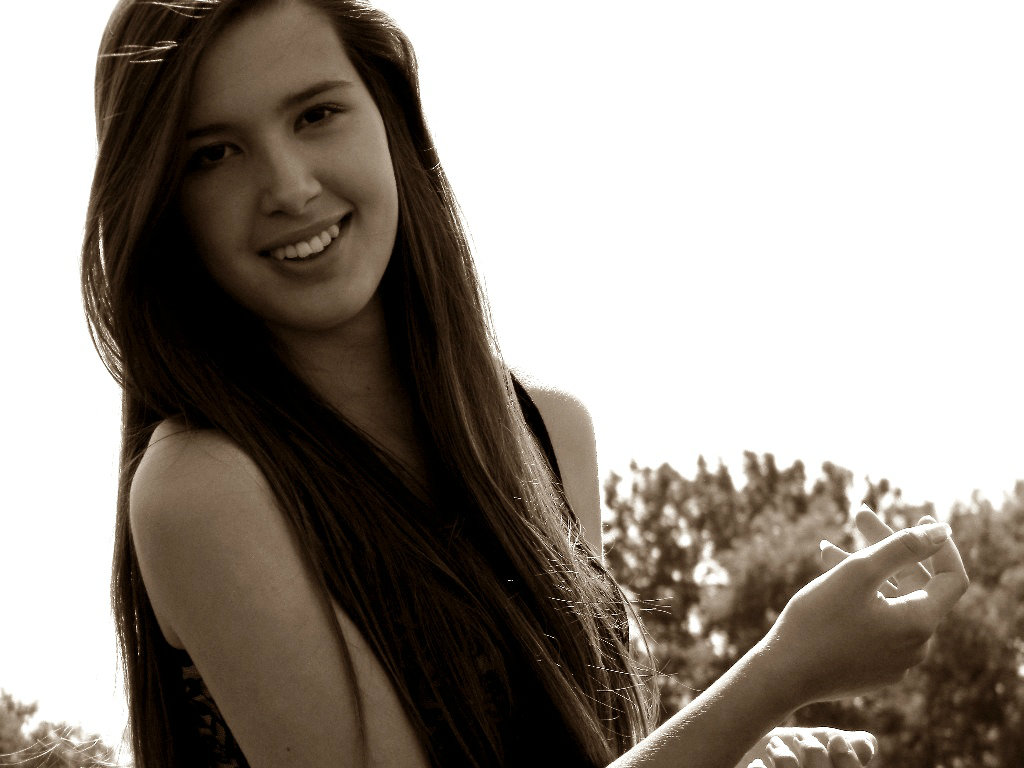 smiling all the time :) 