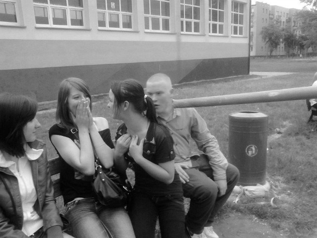 nie patrze na mj pysk xd