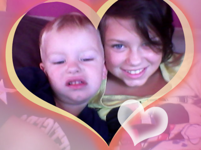 Z moim braciszkiem;*****
