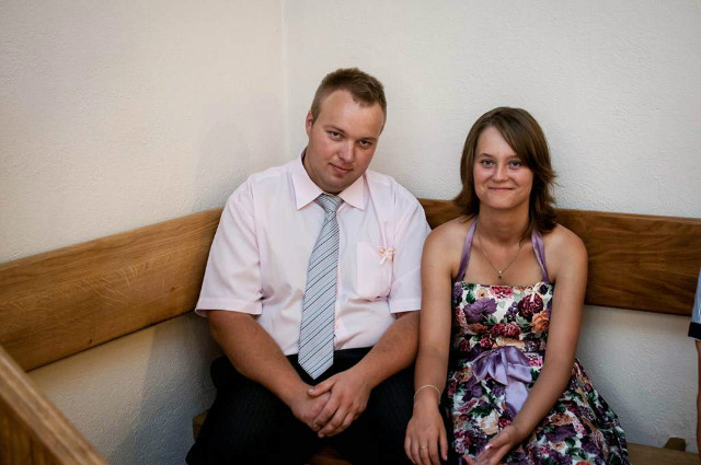 weselnie, w kociele :)