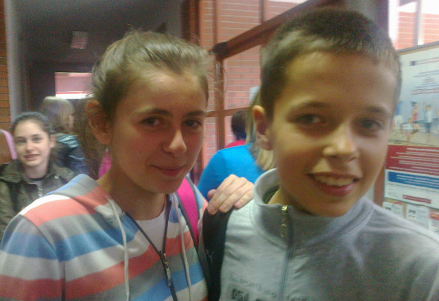 Piotrek i Ania :D
