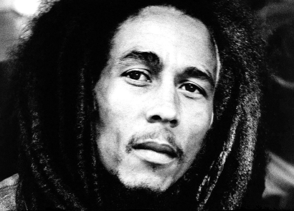 #74. Bob Marley.