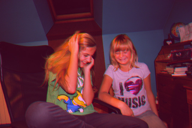 laughter! :)  