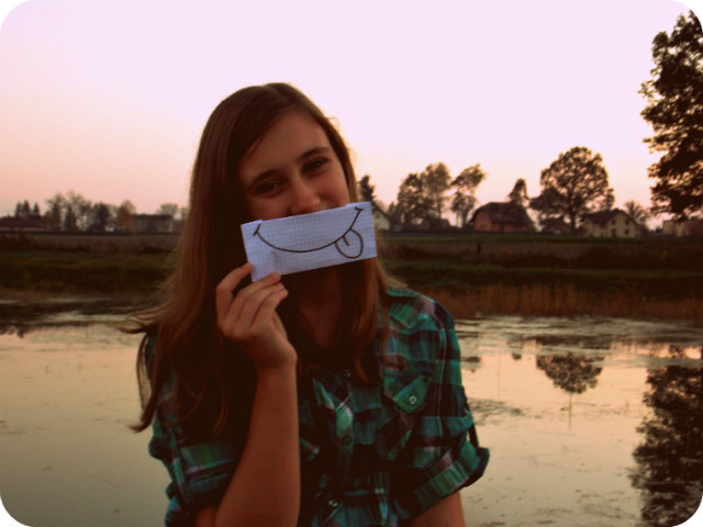 smile.