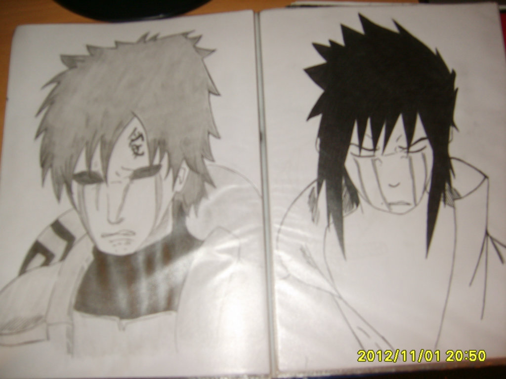 Praca #5-Gaara/Sasuke