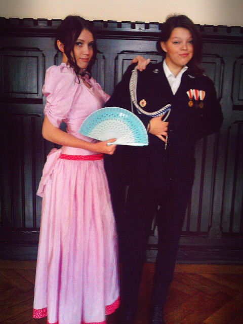 Lady and general