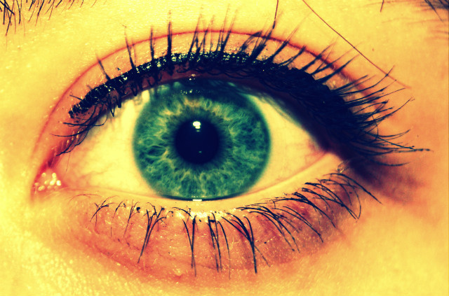 Look at my eyes...