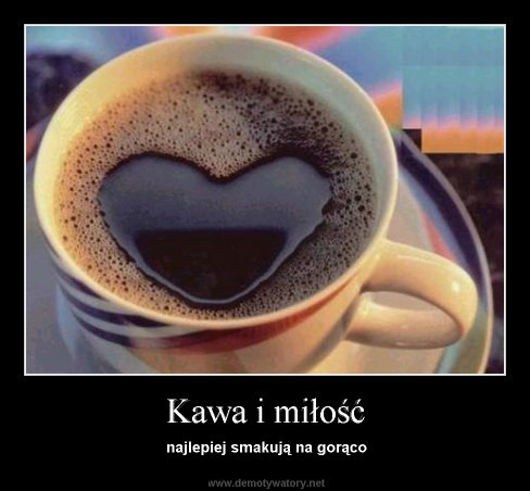 Przed obiadem kawka najlepsza