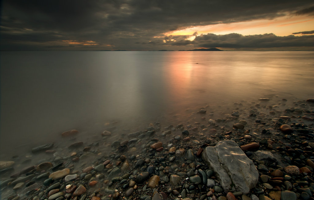 Zachd w Allonby-Cumbria