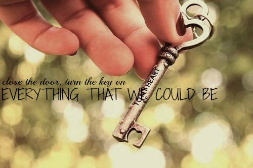 "Close the door..."