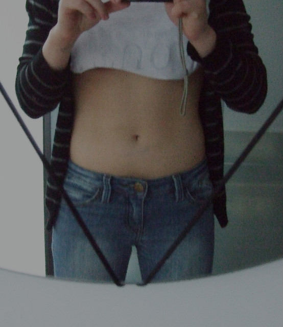 I hate my body . 