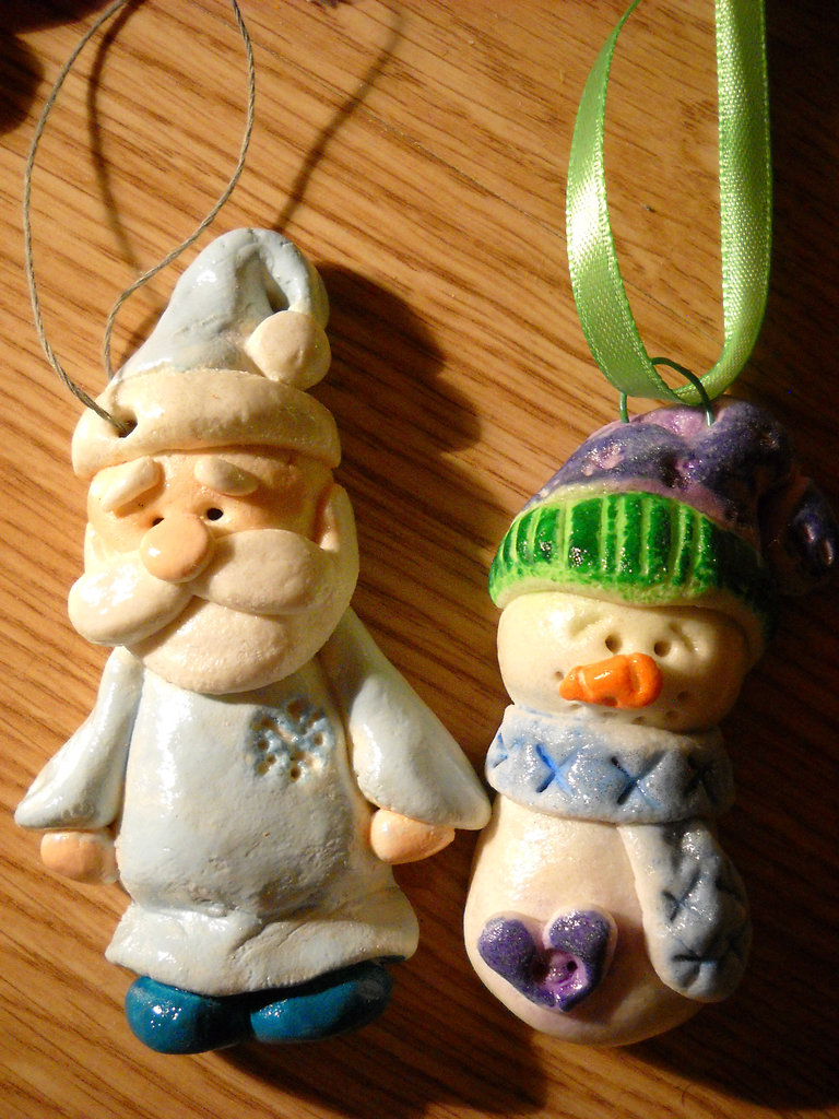 Snowman&GrandpaFrost