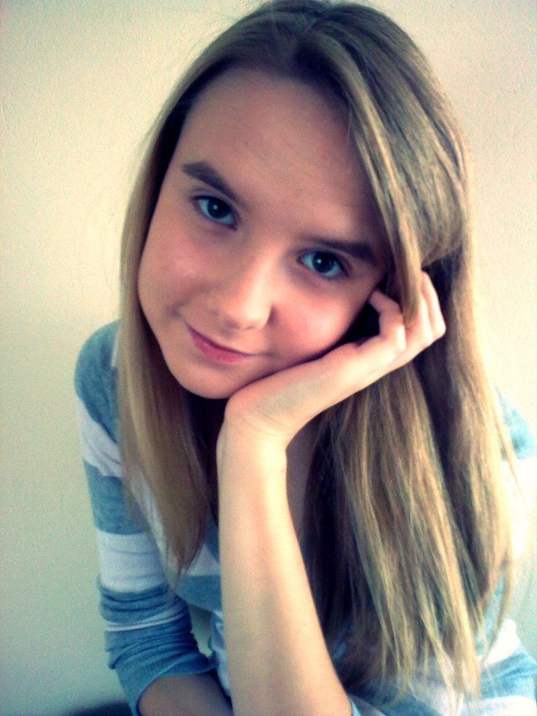 full of happiness.