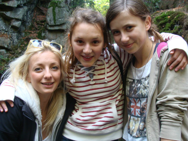 Ja , ona (Kasia) i p. Gaj C: