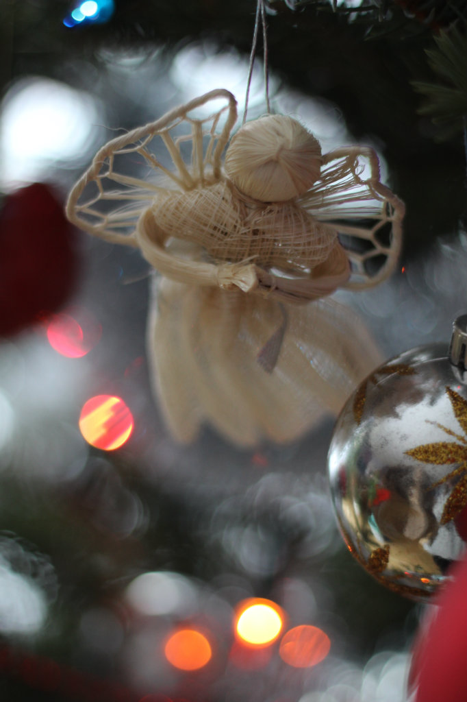 on the christmas tree