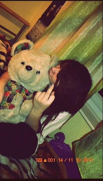 Fuck love, I prefer my teddy 