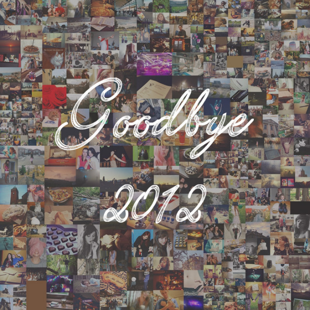 Bye bye 2012!